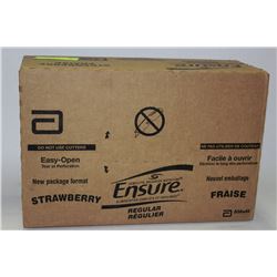 CASE OF 24 235ML ENSURE ON CHOICE: STRAWBERRY