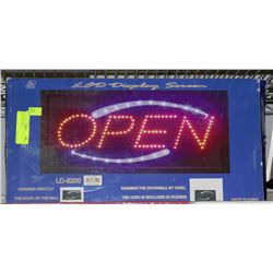 LED "OPEN" SIGN