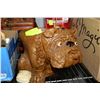Image 1 : BULLDOG HANDMADE PLANTER - MADE IN CANADA