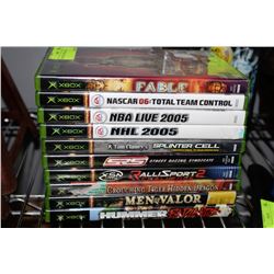 BUNDLE OF 5 XBOX GAMES X2