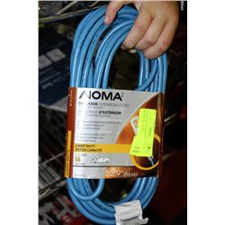 16 GAUGE EXTENSION CORD, 10 METRE/32FT LONG