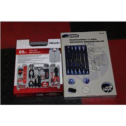 IWORK 89 PIECE TOOL SET SOLD WITH PROFESSIONAL 11