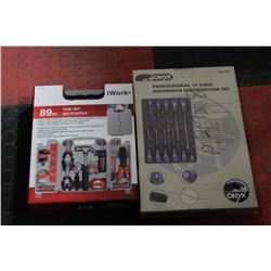 IWORK 89 PIECE TOOL SET SOLD WITH PROFESSIONAL 11