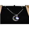 Image 1 : MOON PENDANT AND CHAIN
