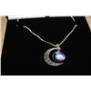 Image 1 : MOON PENDANT AND CHAIN