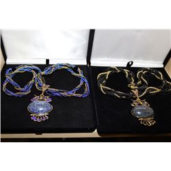 OWL FASHION NECKLACE X2