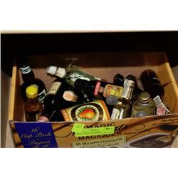 BOX OF LIQUIR SAMPLES