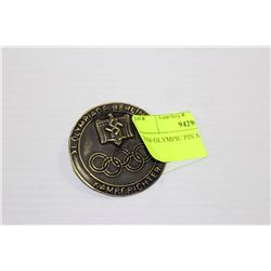 1936 OLYMPIC PIN MEDALLION