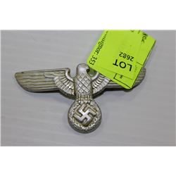 NAZI EAGLE HAT PIN - MARKED "A