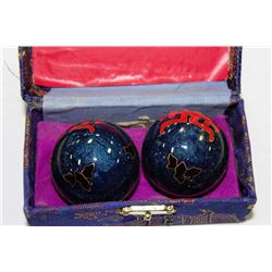 CHINESE BAODING(HEALING) BALLS ON CHOICE: BLUE