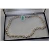 Image 1 : KREMENTZ STERLING .925 SILVER 17" PEARL NECKLACE