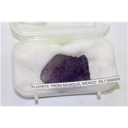 FLUORITE  FROM MUSQUIZ, MEXICO  30.7 GRAMS