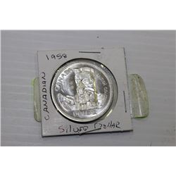 1958 SILVER DOLLAR