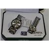 Image 1 : PAIR OF GENEVA WATCHES - MENS & WOMENS