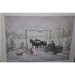 GEORGIA JARVIS THE FINAL GATE LTD EDITION PRINT