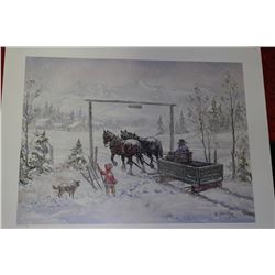 GEORGIA JARVIS THE FINAL GATE LTD EDITION PRINT