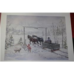 GEORGIA JARVIS THE FINAL GATE LTD EDITION PRINT