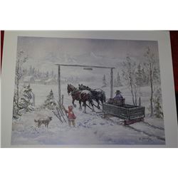 GEORGIA JARVIS THE FINAL GATE LTD EDITION PRINT