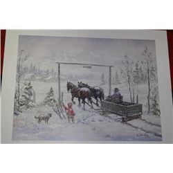 GEORGIA JARVIS THE FINAL GATE LTD EDITION PRINT