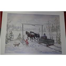 GEORGIA JARVIS THE FINAL GATE LTD EDITION PRINT