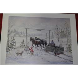 GEORGIA JARVIS THE FINAL GATE LTD EDITION PRINT