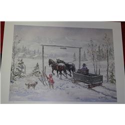 GEORGIA JARVIS THE FINAL GATE LTD EDITION PRINT