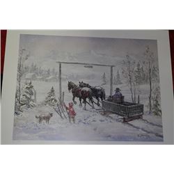 GEORGIA JARVIS THE FINAL GATE LTD EDITION PRINT