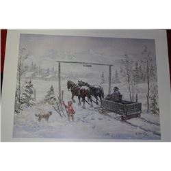 GEORGIA JARVIS THE FINAL GATE LTD EDITION PRINT