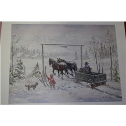 GEORGIA JARVIS THE FINAL GATE LTD EDITION PRINT