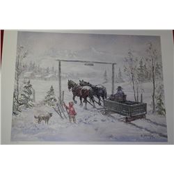 GEORGIA JARVIS THE FINAL GATE LTD EDITION PRINT