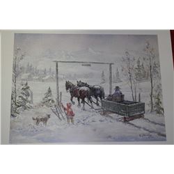 GEORGIA JARVIS THE FINAL GATE LTD EDITION PRINT