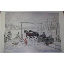 GEORGIA JARVIS THE FINAL GATE LTD EDITION PRINT