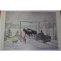 GEORGIA JARVIS THE FINAL GATE LTD EDITION PRINT