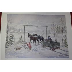 GEORGIA JARVIS THE FINAL GATE LTD EDITION PRINT