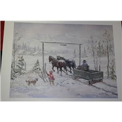 GEORGIA JARVIS THE FINAL GATE LTD EDITION PRINT