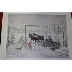 GEORGIA JARVIS THE FINAL GATE LTD EDITION PRINT