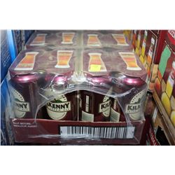 CASE OF 24 CANS OF KILKENNY IRISH CREAM ALE