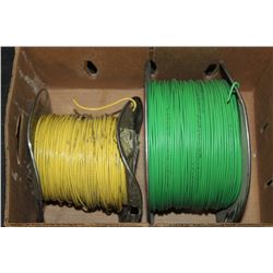 BOX W/ ROLL OF 300 METERS OF 14/1 GREEN