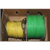 Image 1 : BOX W/ ROLL OF 300 METERS OF 14/1 GREEN