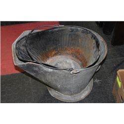 SET OF 2 COAL SCUTTLES - 1 LARGE AND
