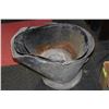 Image 1 : SET OF 2 COAL SCUTTLES - 1 LARGE AND