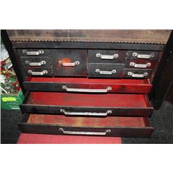 BEACH 12 DRAWER BLACK STEEL, TOP-BOX TOOL