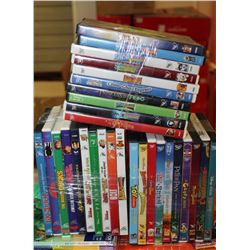 BUNDLE OF 10 CHILDRENS DISNEY DVD'S X3