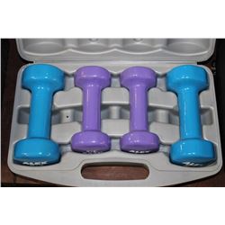 LADIES 3 & 5LB DUMBELL SET