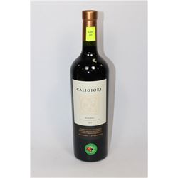750ML BOTTLE OF 2013 CALIGIORE MALBEC RED WINE 14%