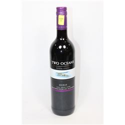 750ML BOTTLE OF TWO OCEANS 2014 RED WINE 13.5%