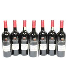 SEVEN BOTTLES OF NEDERBURG 2012 RED WINE 14%