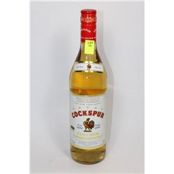 750ML BOTTLE OF COCKSPUR FINE RUM 40%