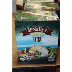 CASE WITH 6 BOTTLES OF  MCNALLY'S 7% STRONG BEER