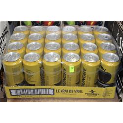 FLAT WITH 24 TALL CANS OF FOUNDARY CIDER 4.5%
